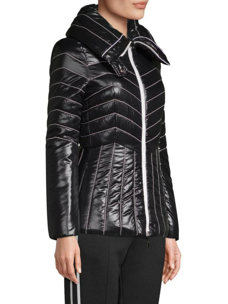 商品Moncler|Fauvette Chevron Quilted Jacket,价格¥9679,第3张图片详细描述