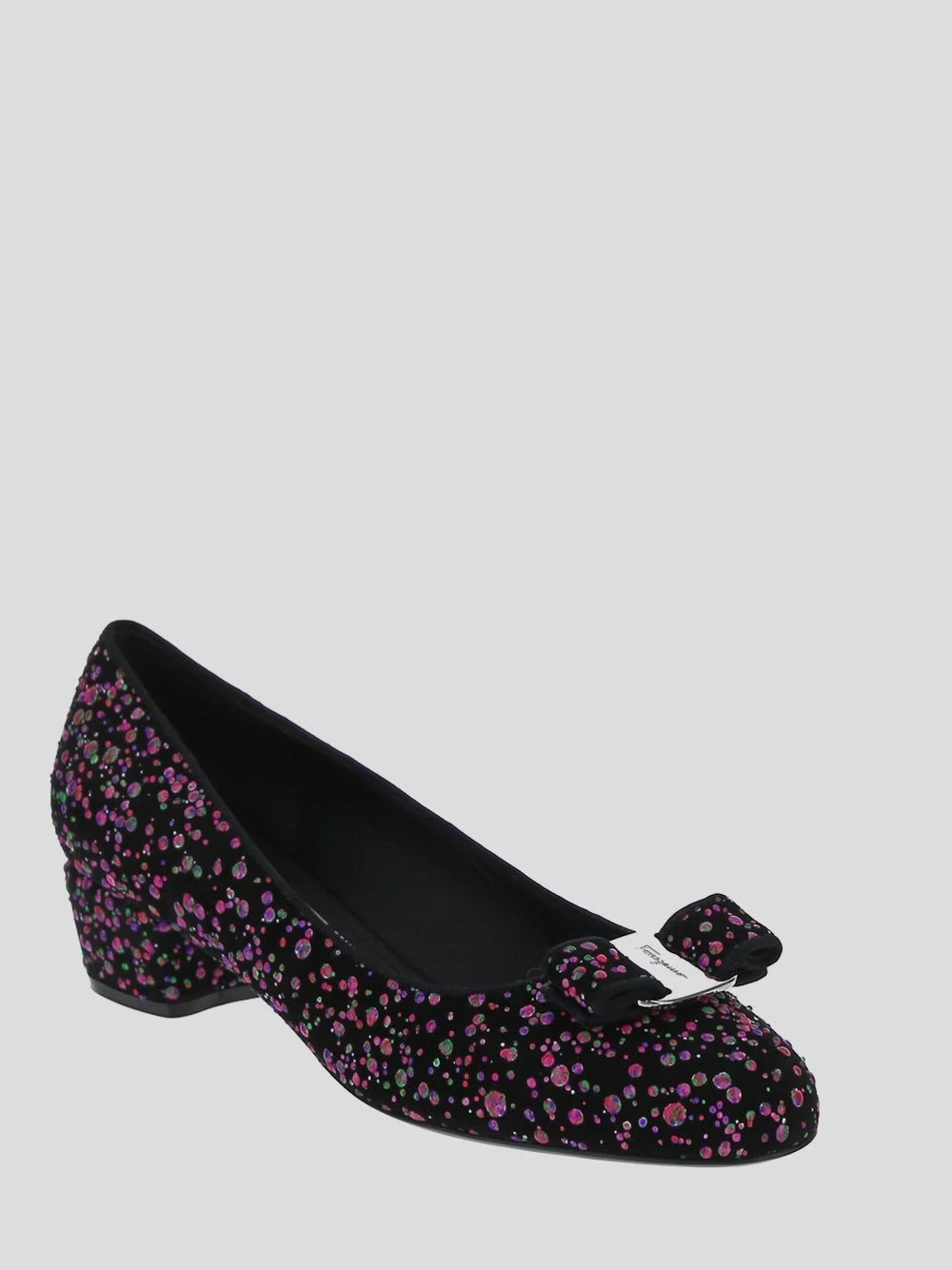 商品【商品预售7天】 Salvatore Ferragamo|Salvatore Ferragamo 女士高跟鞋 01D035750497NERO 花色,价格¥2471,第6张图片详细描述