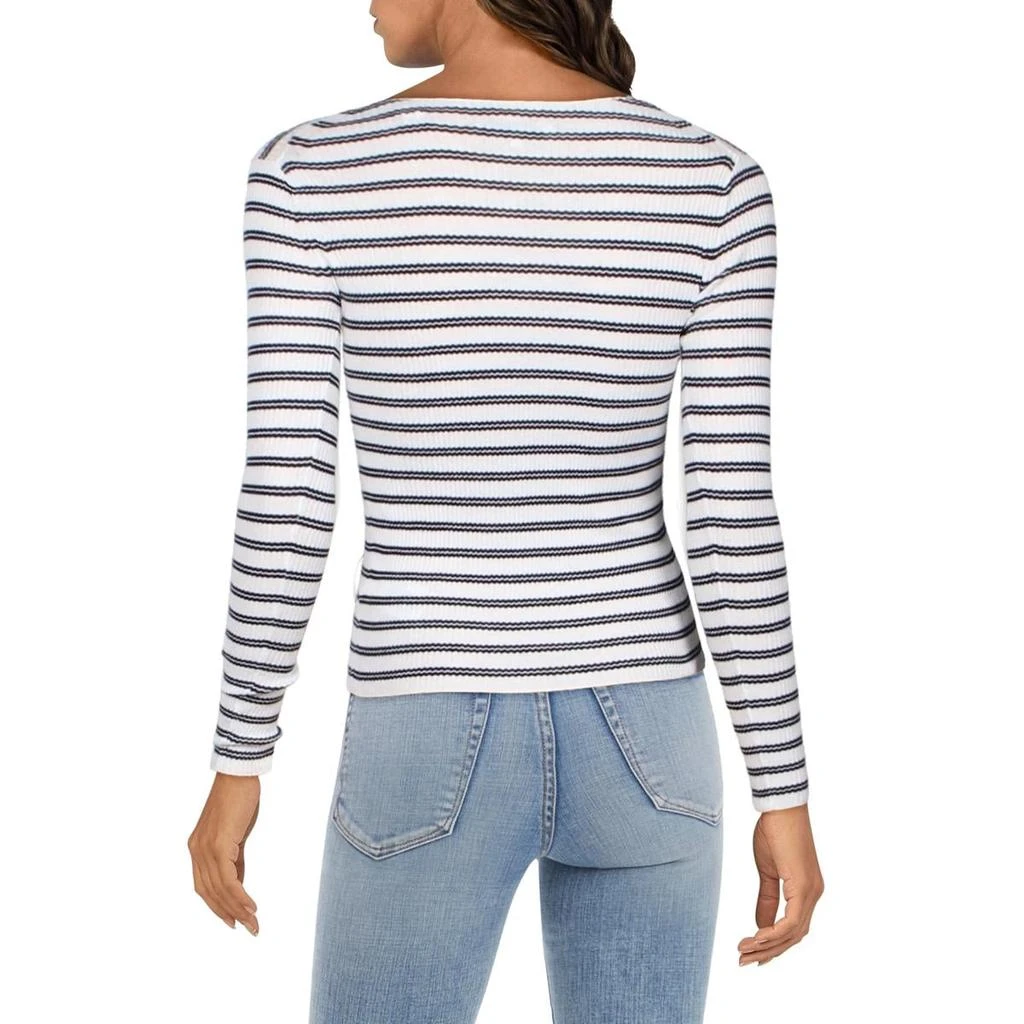 商品Vince|Vince Womens Boat Neck Striped Casual Top,价格¥235,第3张图片详细描述