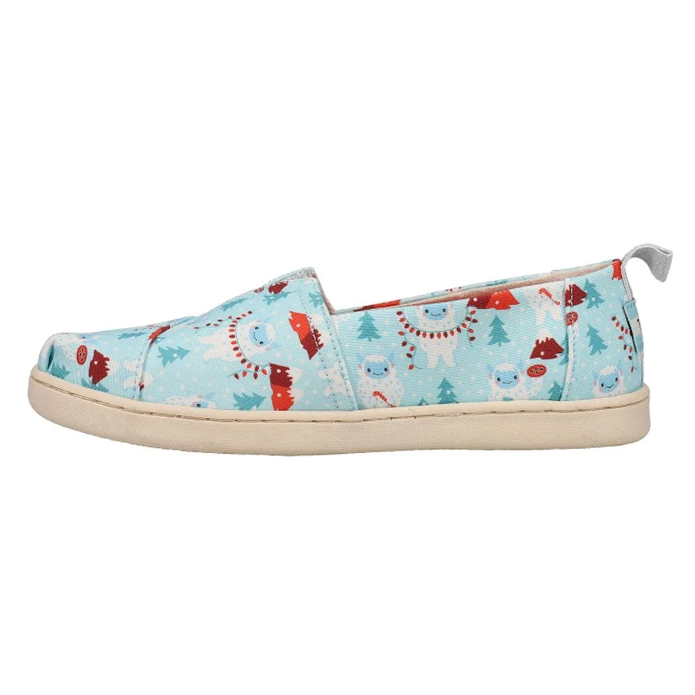 商品TOMS|Alpargata Graphic Slip On Flats (Big Kid),价格¥138,第3张图片详细描述