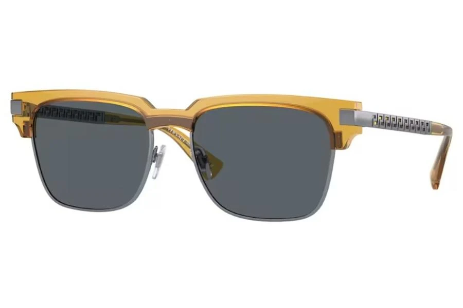 商品Versace|Dark Blue Square Men's Sunglasses VE4447 541280 55,价格¥806,第1张图片