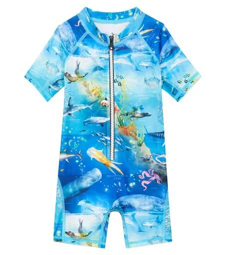 商品MOLO|Baby Neka printed rashguard swimsuit,价格¥227,第1张图片详细描述