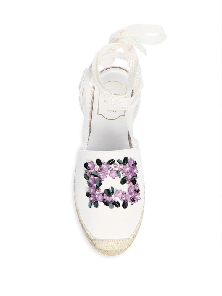 商品Roger Vivier|Violet Espadrille Flats,价格¥6865,第4张图片详细描述
