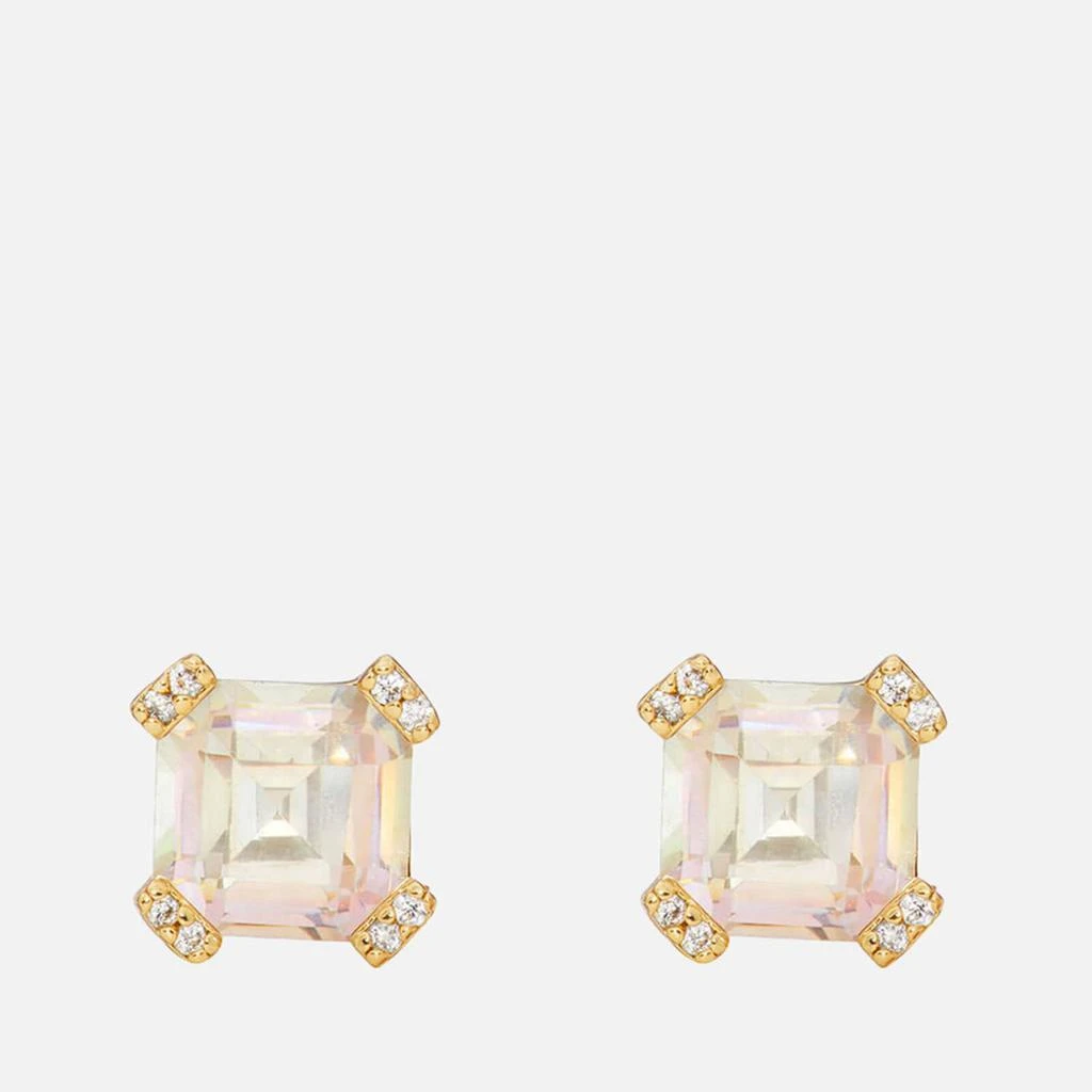 商品Kate Spade|Kate Spade New York Gold-Tone and Crystal Earrings,价格¥242,第1张图片