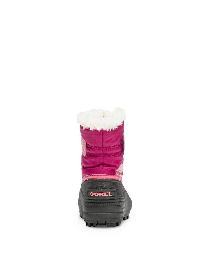 商品SOREL|Unisex Snow Commander Cold Weather Boots - Baby, Walker,价格¥206,第4张图片详细描述