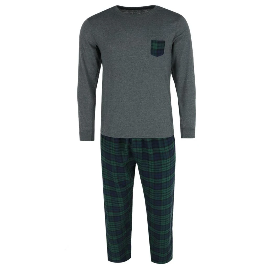 商品Outdoor Life|Men's Long Sleeve and Flannel Pant Pajama Set,价格¥361,第5张图片详细描述