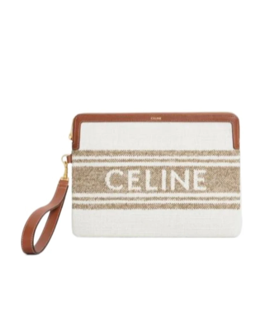 商品Celine|Celine 女士单肩包 10J502FAI18TN 白色,价格¥3726,第1张图片
