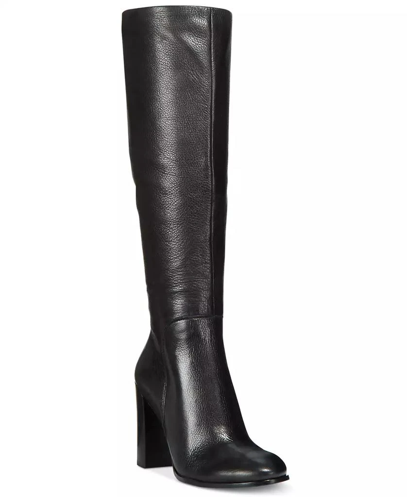 商品Kenneth Cole|Women's Justin Block-Heel Tall Knee High Boots,价格¥1826,第1张图片