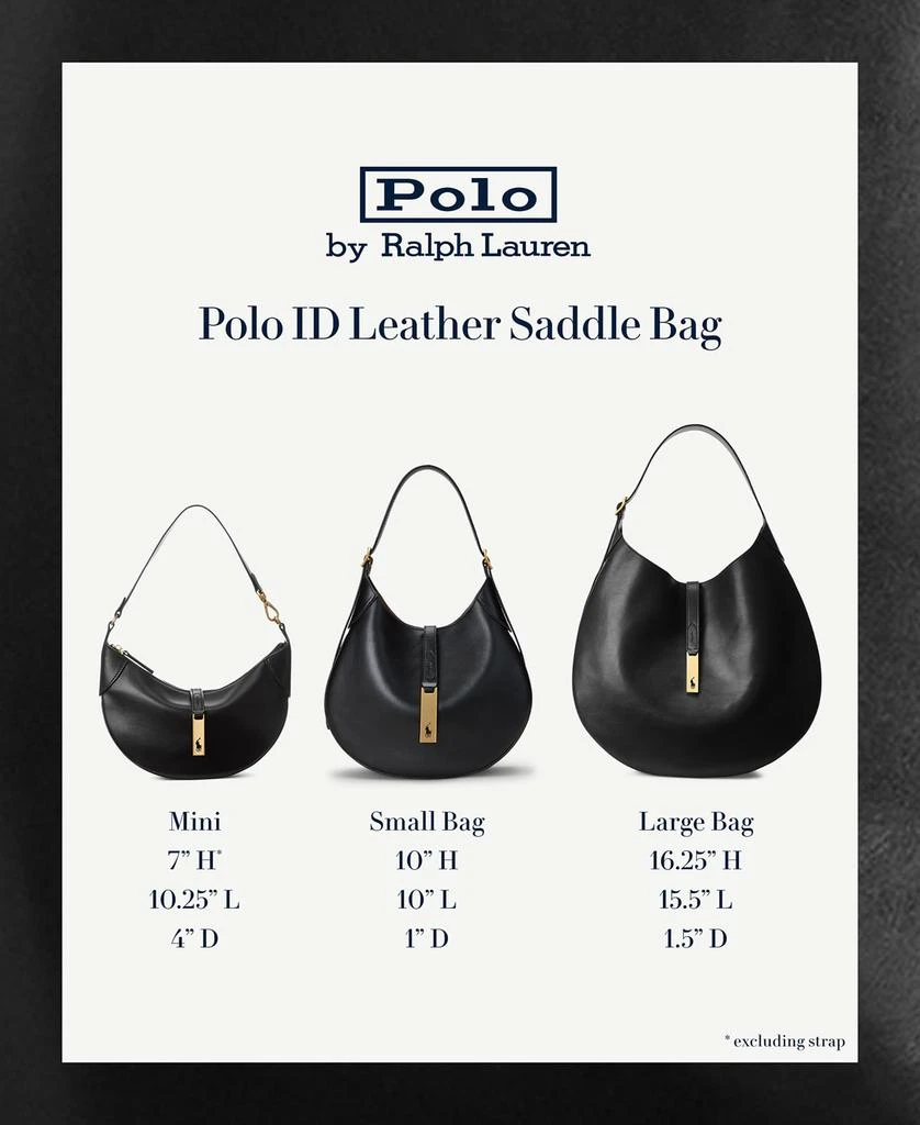 商品Ralph Lauren|Polo ID Mini Calfskin Shoulder Bag,价格¥3871,第4张图片详细描述