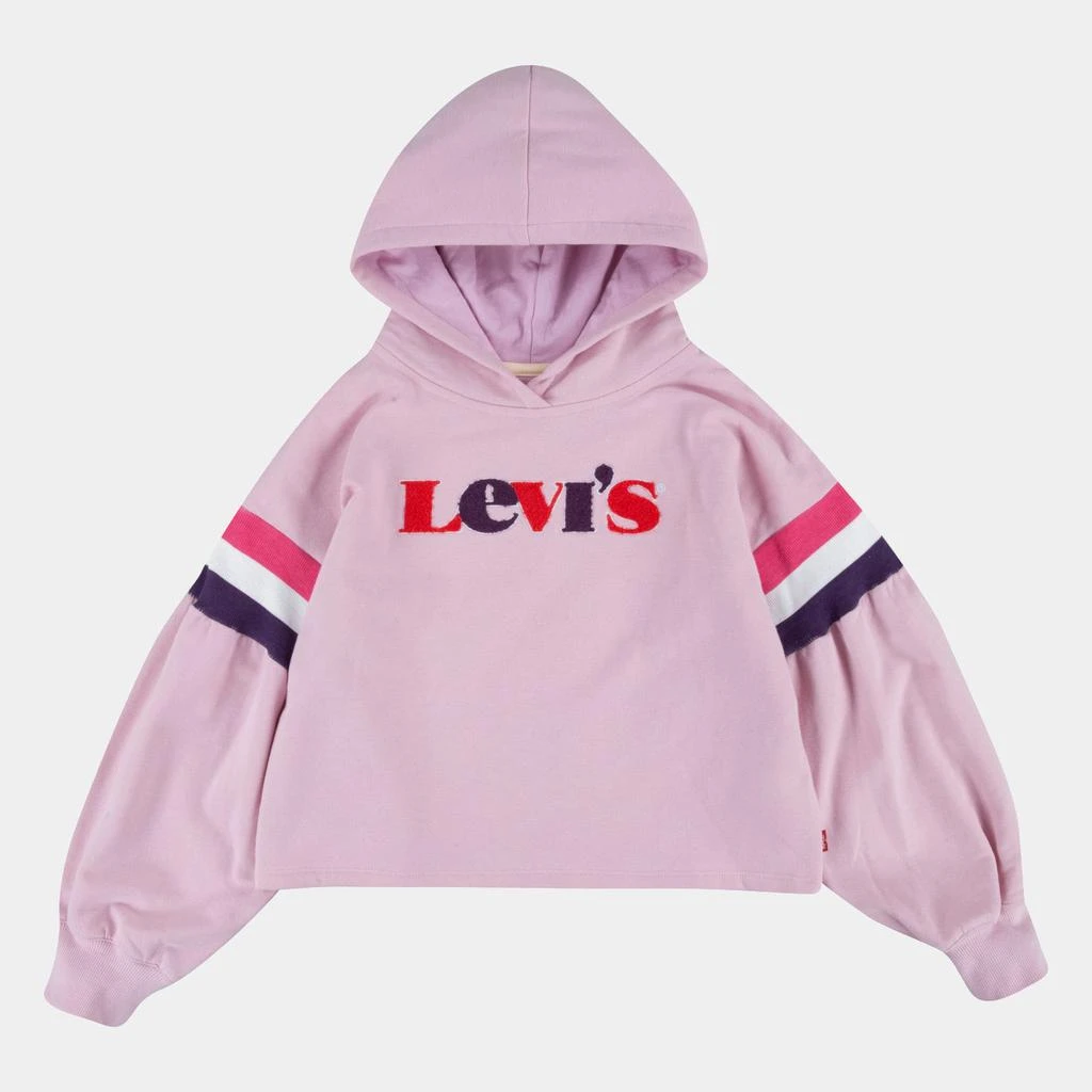 商品Levi's|Girls Full Sleeve High Rise Hoodie,价格¥38,第1张图片
