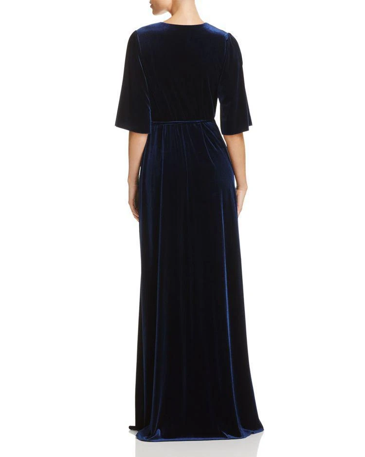 商品Aidan Mattox|Aidan Aidan Velvet Wrap Gown - 100% Exclusive,价格¥996,第2张图片详细描述