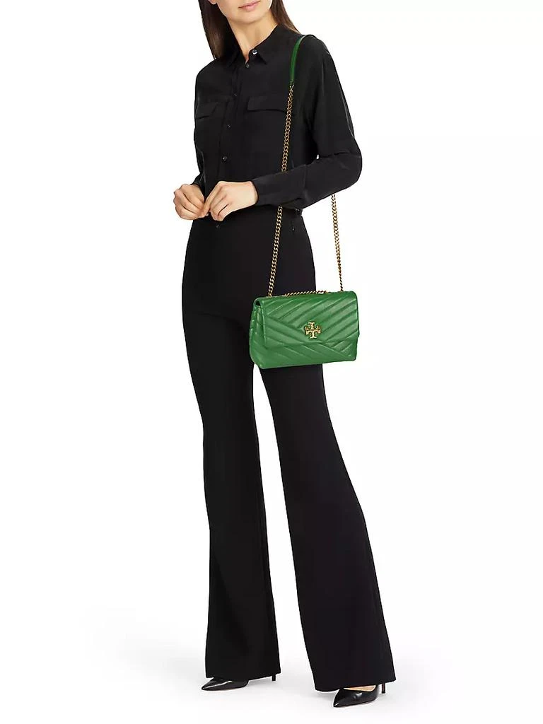 商品Tory Burch|Kira Chevron Leather Shoulder Bag,价格¥4106,第3张图片详细描述
