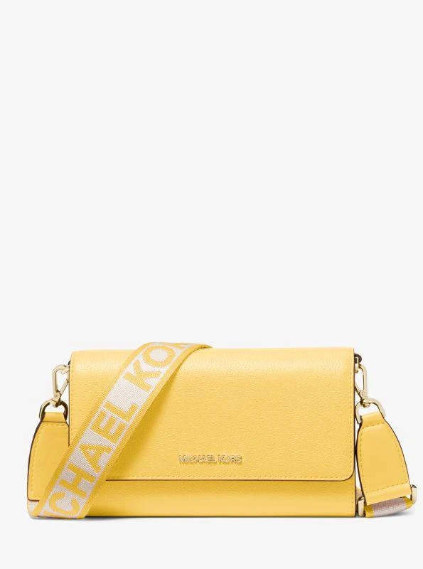 商品Michael Kors|Jet Set Large Leather Crossbody Bag,价格¥736,第1张图片