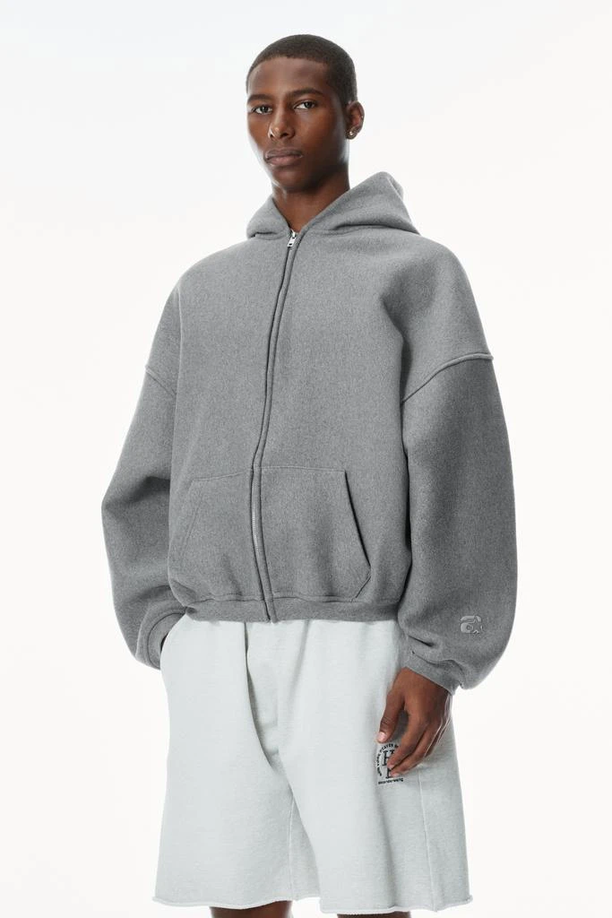 商品Alexander Wang|男士 星形拉链连帽衫，采用密集抓绒制成,价格¥3727,第1张图片