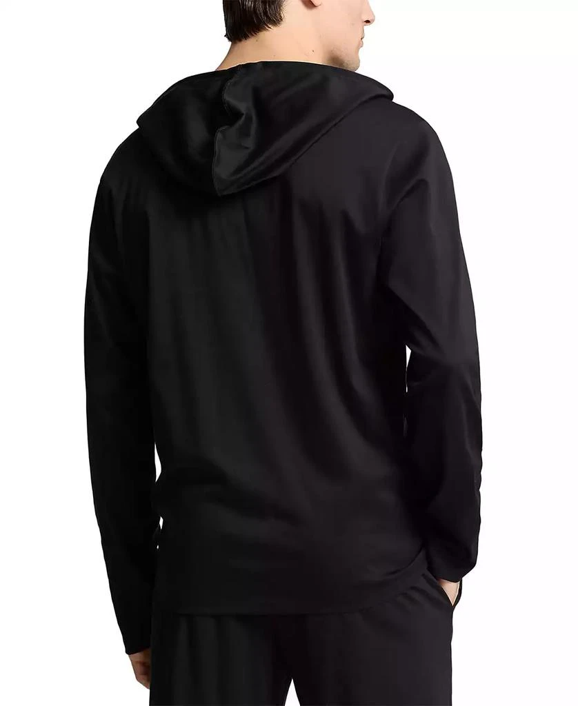 商品Ralph Lauren|男士丝光棉睡帽衫,价格¥487,第2张图片详细描述