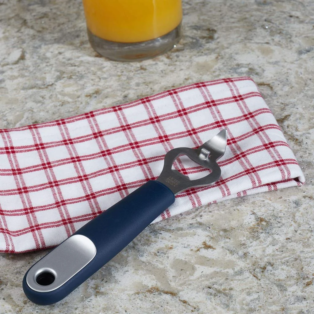 商品Michael Graves Design|Michael Graves Design Comfortable Grip Stainless Steel Bottle Opener, Indigo,价格¥107,第3张图片详细描述