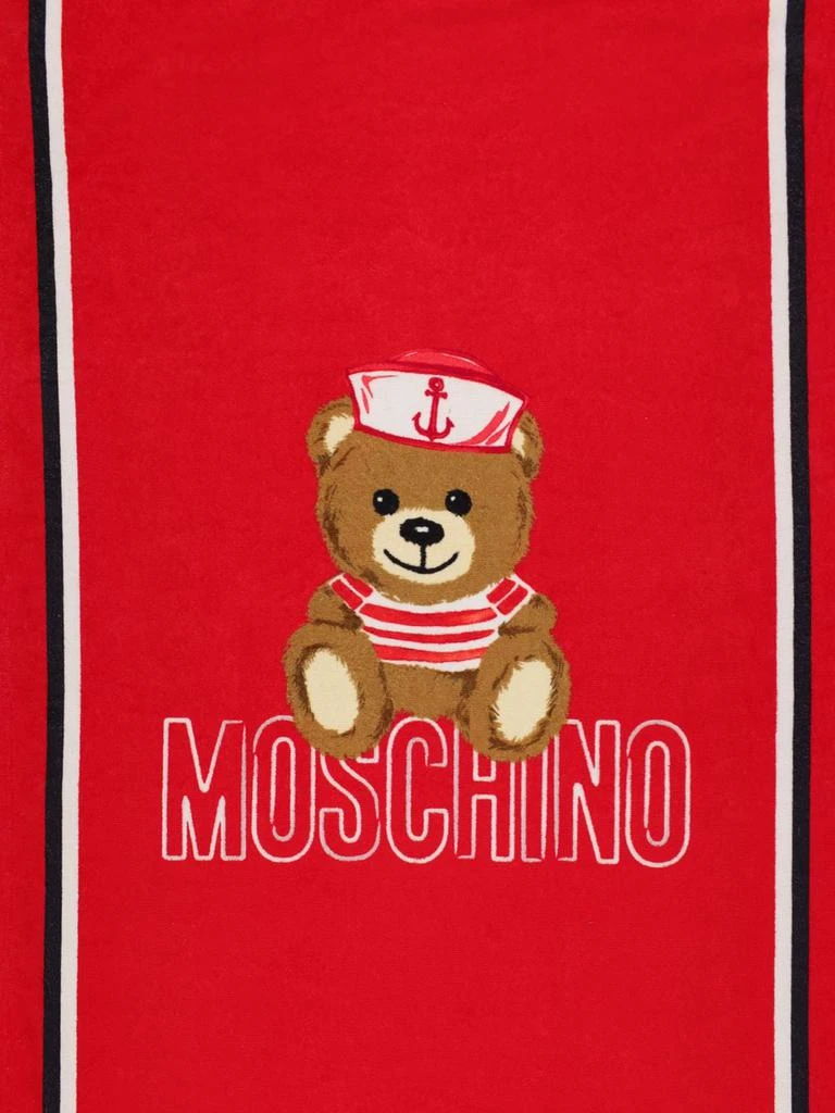 商品Moschino|Printed Cotton Terry Beach Towel,价格¥475,第1张图片详细描述
