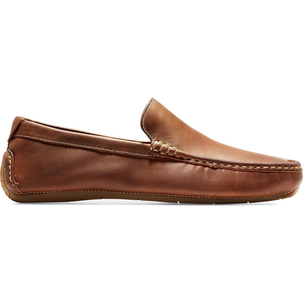 商品Cole Haan|Cole Haan Mens Somerset Venetian II Leather Slip On Loafers,价格¥653,第1张图片