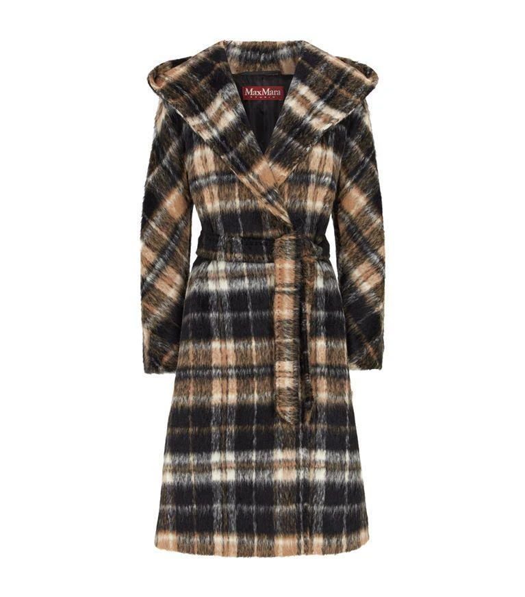 商品Max Mara|Alpaca Check Coat,价格¥4529,第1张图片