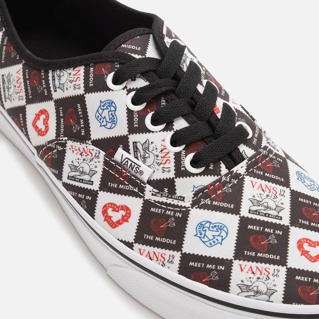 商品Vans|Vans Men's Love Letters Authentic Trainers - Black/True White,价格¥117,第4张图片详细描述