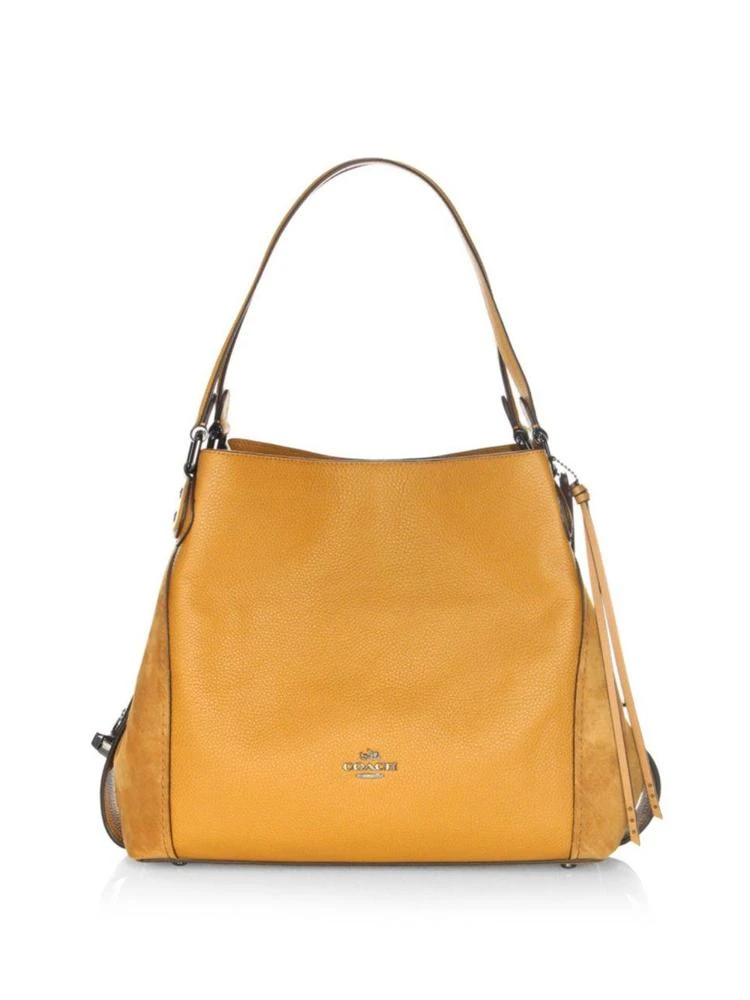 商品Coach|Pebble Textured Leather Shoulder Bag,价格¥1819,第1张图片