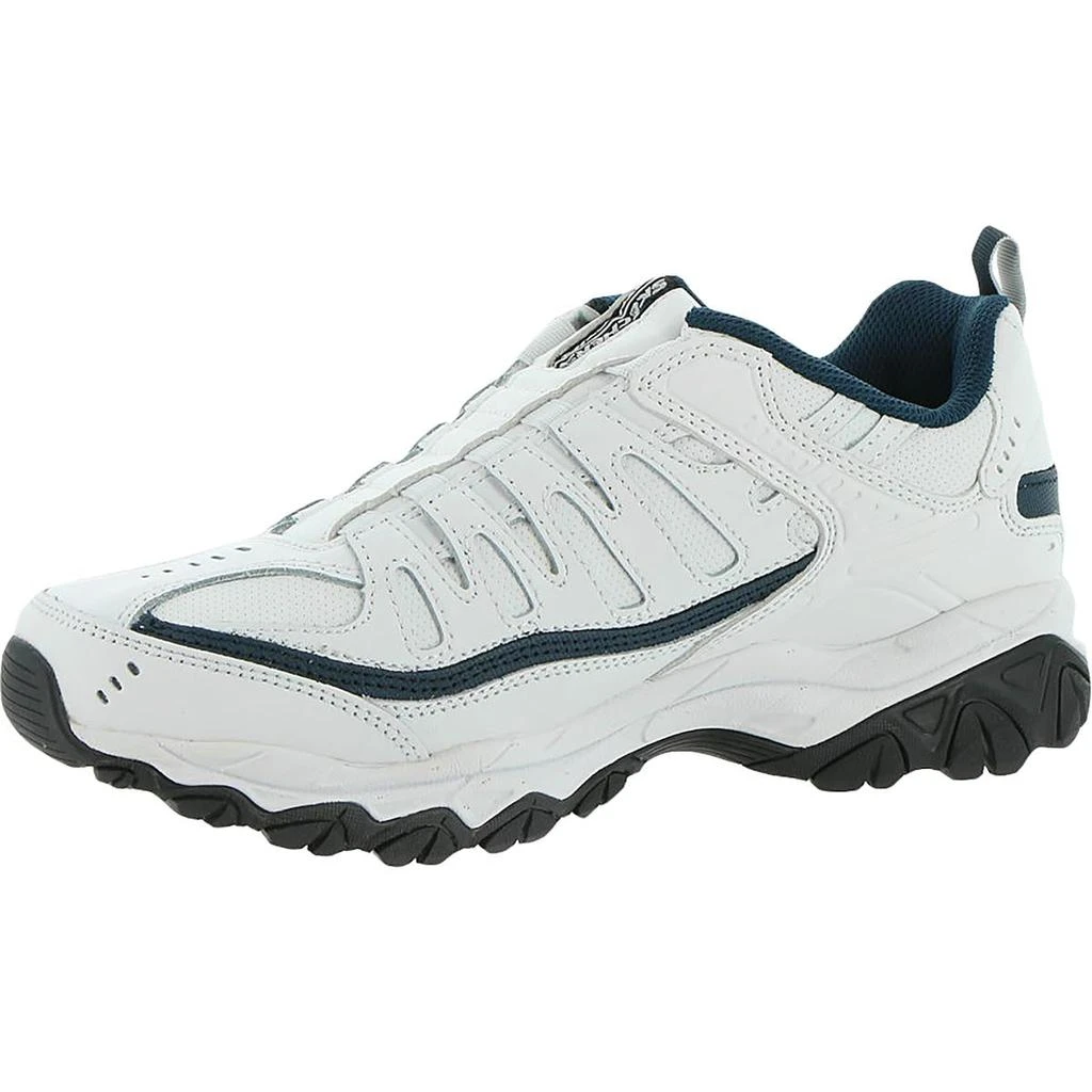 商品SKECHERS|Skechers Mens After Burn Leather Memory Foam Sneakers,价格¥398,第5张图片详细描述