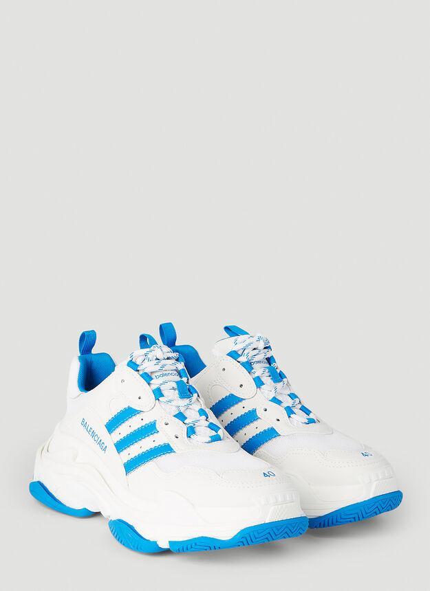 商品Adidas|Triple S Sneakers in White,价格¥8027,第4张图片详细描述