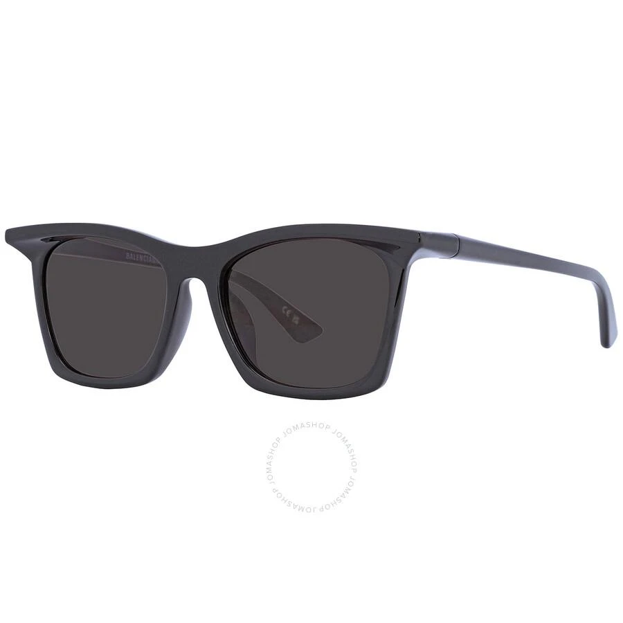 商品Balenciaga|Grey Square Unisex Sunglasses BB0099SA 001 54,价格¥1415,第2张图片详细描述