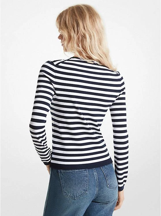 商品Michael Kors|Striped Stretch Knit Sweater,价格¥473,第2张图片详细描述