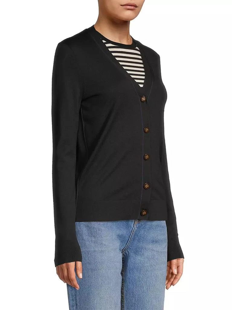 商品Tory Burch|Simone Wool-Blend Cardigan,价格¥2985,第4张图片详细描述