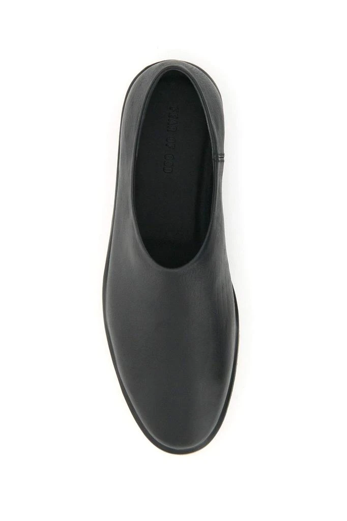 商品Fear of god|Fear of god the mule leather slippers,价格¥4490,第2张图片详细描述
