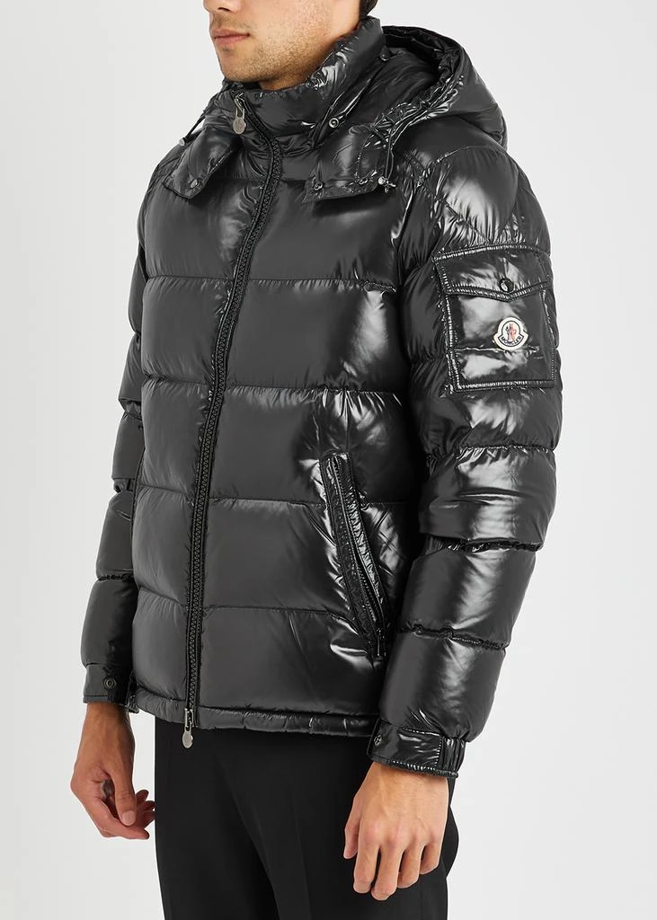 商品Moncler|Maya black hooded quilted shell jacket,价格¥9329,第2张图片详细描述