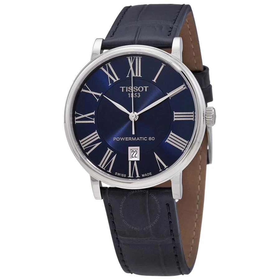 商品Tissot|Carson Automatic Blue Dial Men's Watch T122.407.16.043.00,价格¥2528,第1张图片