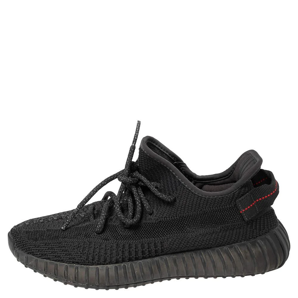 商品[二手商品] YEEZY|Yeezy x Adidas Grey Knit Fabric Boost 350 V2 Sneakers Size 40 ,价格¥2227,第2张图片详细描述