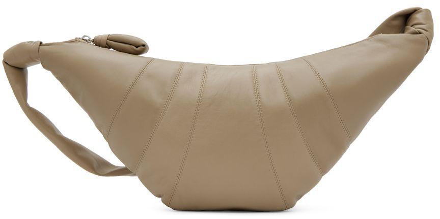 商品Lemaire|Beige Medium Croissant Bag,价格¥8243,第1张图片