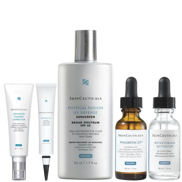 商品SkinCeuticals|SkinCeuticals Brightening Skin System Skin Discoloration Skin Care Routine (Worth $436.00),价格¥2580,第2张图片详细描述