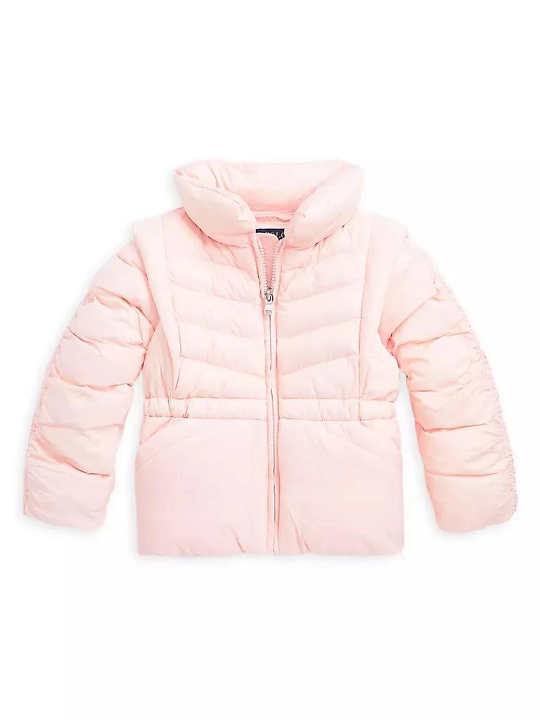 商品Ralph Lauren|Little Girl's & Girl's Perpetual Nylon Jacket,价格¥605-¥661,第1张图片
