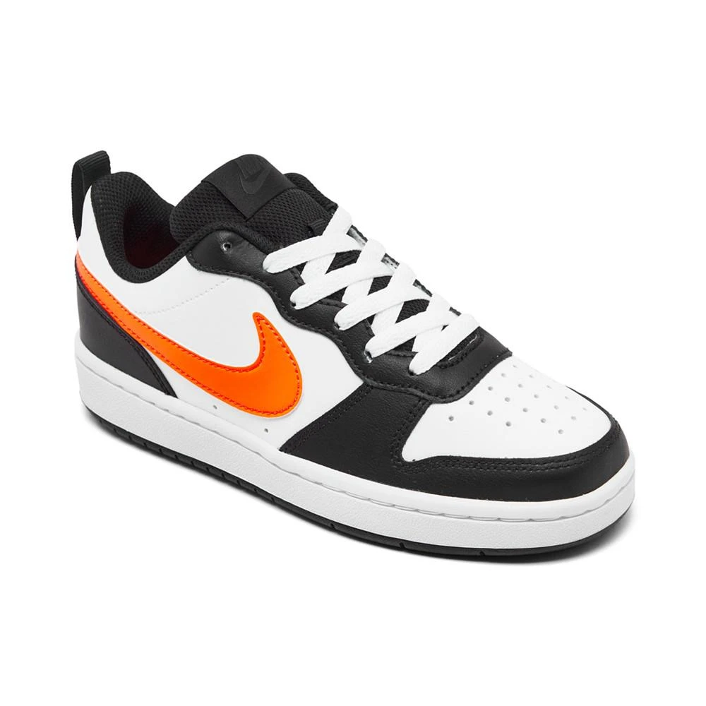 商品NIKE|Big Boys Court Borough Low 2 Casual Sneakers from Finish Line,价格¥375,第1张图片