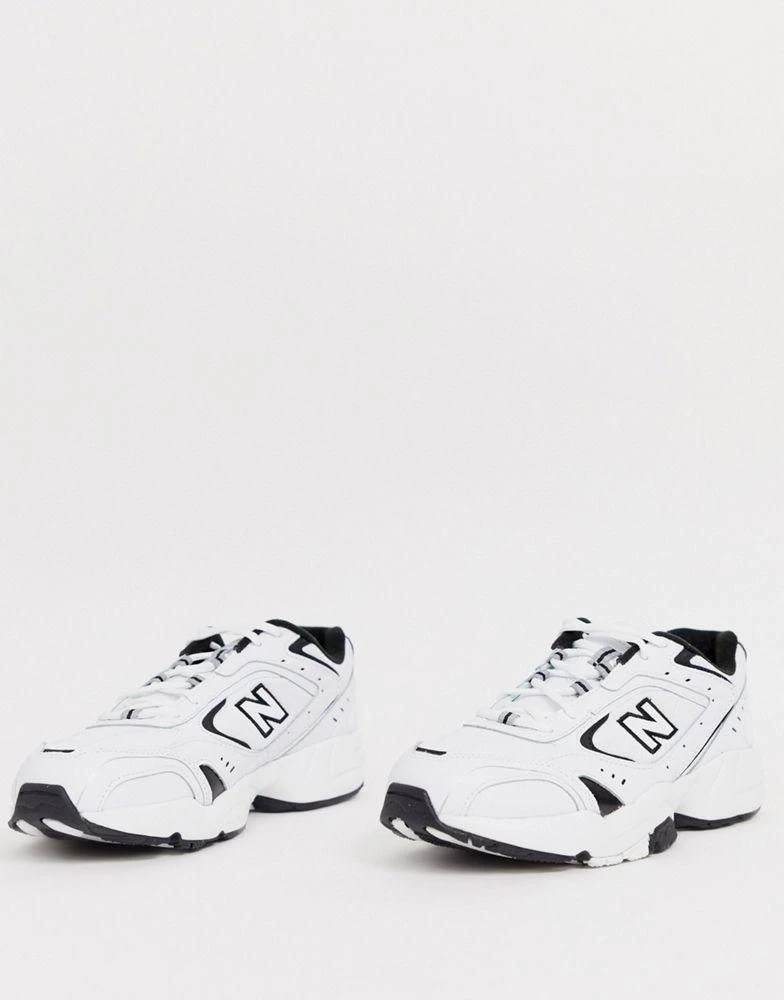 商品New Balance|New Balance 452 chunky trainers in white,价格¥715,第2张图片详细描述
