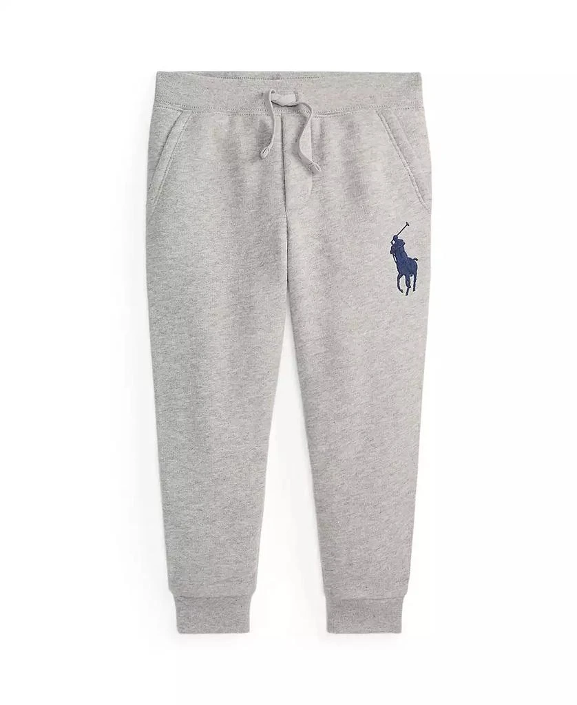 商品Ralph Lauren|Toddler and Little Boys Big Pony Fleece Jogger Pants,价格¥302,第1张图片
