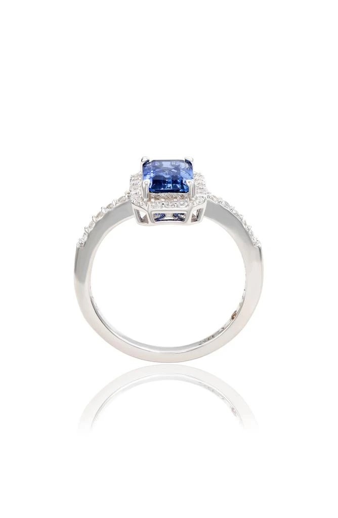 商品Suzy Levian|Emerald Cut Sapphire Ring,价格¥1875,第4张图片详细描述