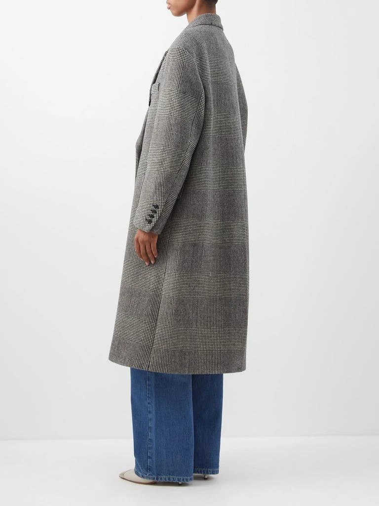 商品Isabel Marant|Lojimiko double-breasted check wool coat,价格¥8320,第5张图片详细描述