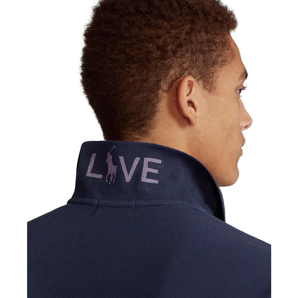 商品Ralph Lauren|Men's Pink Pony Mesh Polo Shirt,价格¥831,第4张图片详细描述