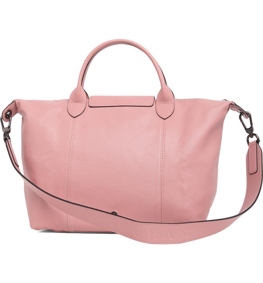 商品Longchamp|Leather Shoulder Bag,价格¥1618,第5张图片详细描述