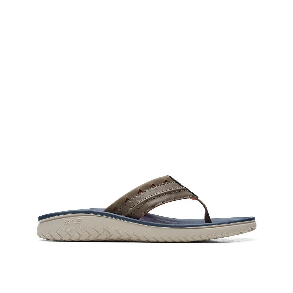 商品Clarks|Men's Wesley Post Comfort Sandals,价格¥340,第2张图片详细描述