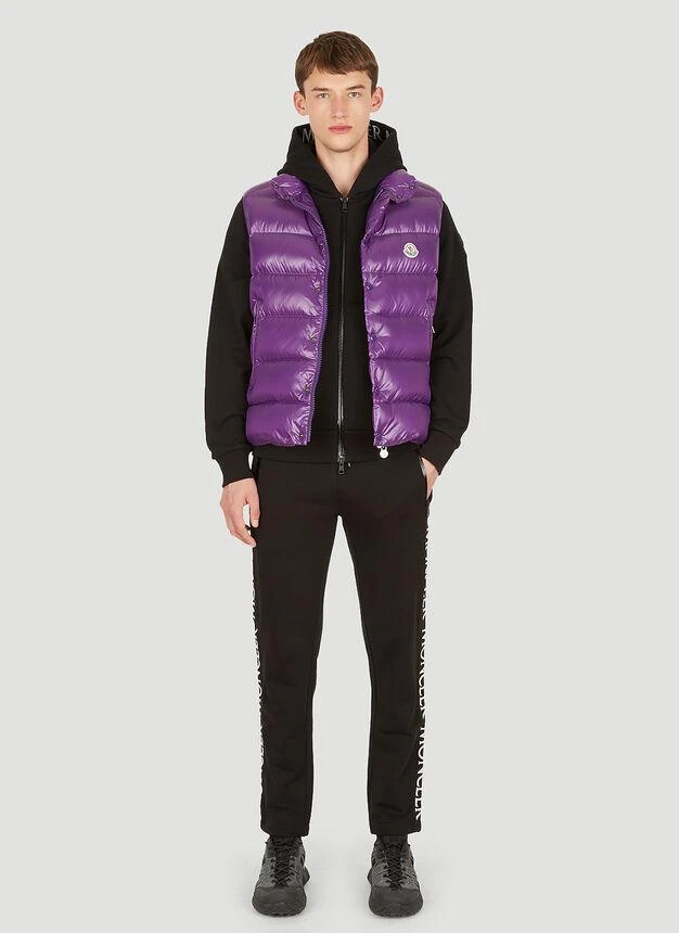 商品Moncler|Tibb Sleeveless Jacket in Purple,价格¥7162,第2张图片详细描述