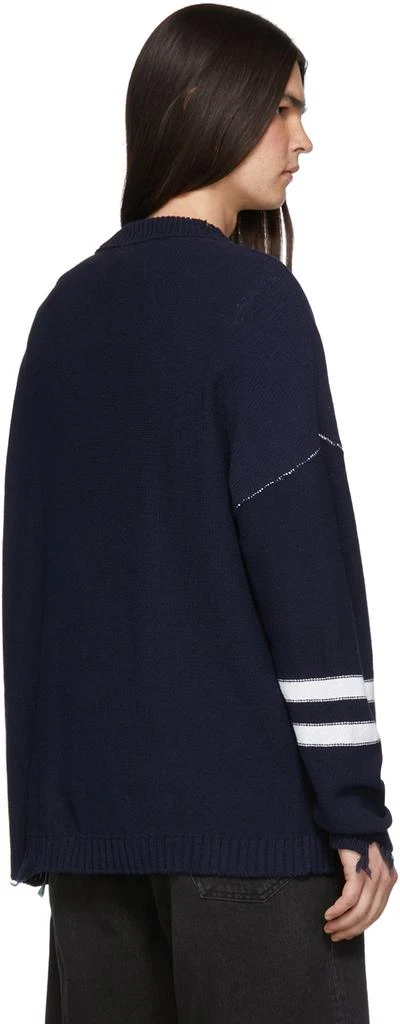 商品Off-White|Navy Logo Sweater,价格¥3256,第3张图片详细描述
