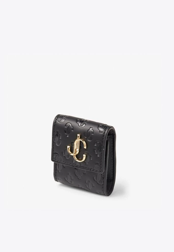 商品Jimmy Choo|JC Monogram AirPods Case in Calf Leather,价格¥1501,第3张图片详细描述
