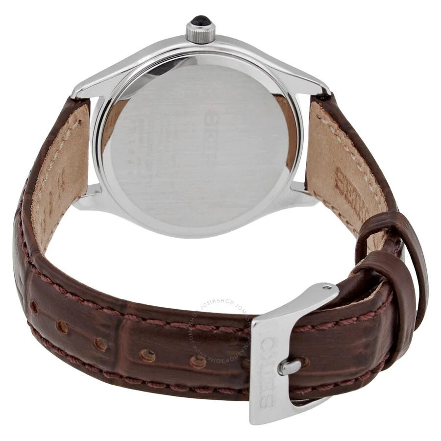 商品Seiko|Quartz White Dial Brown Leather Ladies Watch SWR071P1,价格¥649,第3张图片详细描述