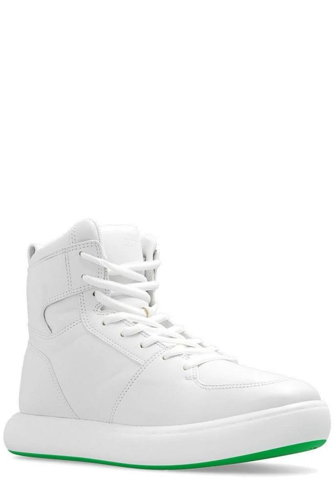 商品Bottega Veneta|Bottega Veneta Logo Detailed High-Top Sneakers,价格¥3991,第2张图片详细描述